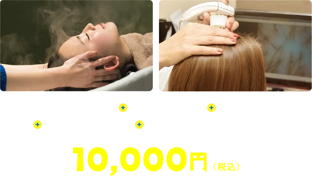 タッチくん触診+スコープ問診+オイルスパ+すっぴん仕上げ+アフターケア/真実の鏡 10,000円（税込）